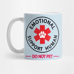 Emotional Support Human Mug